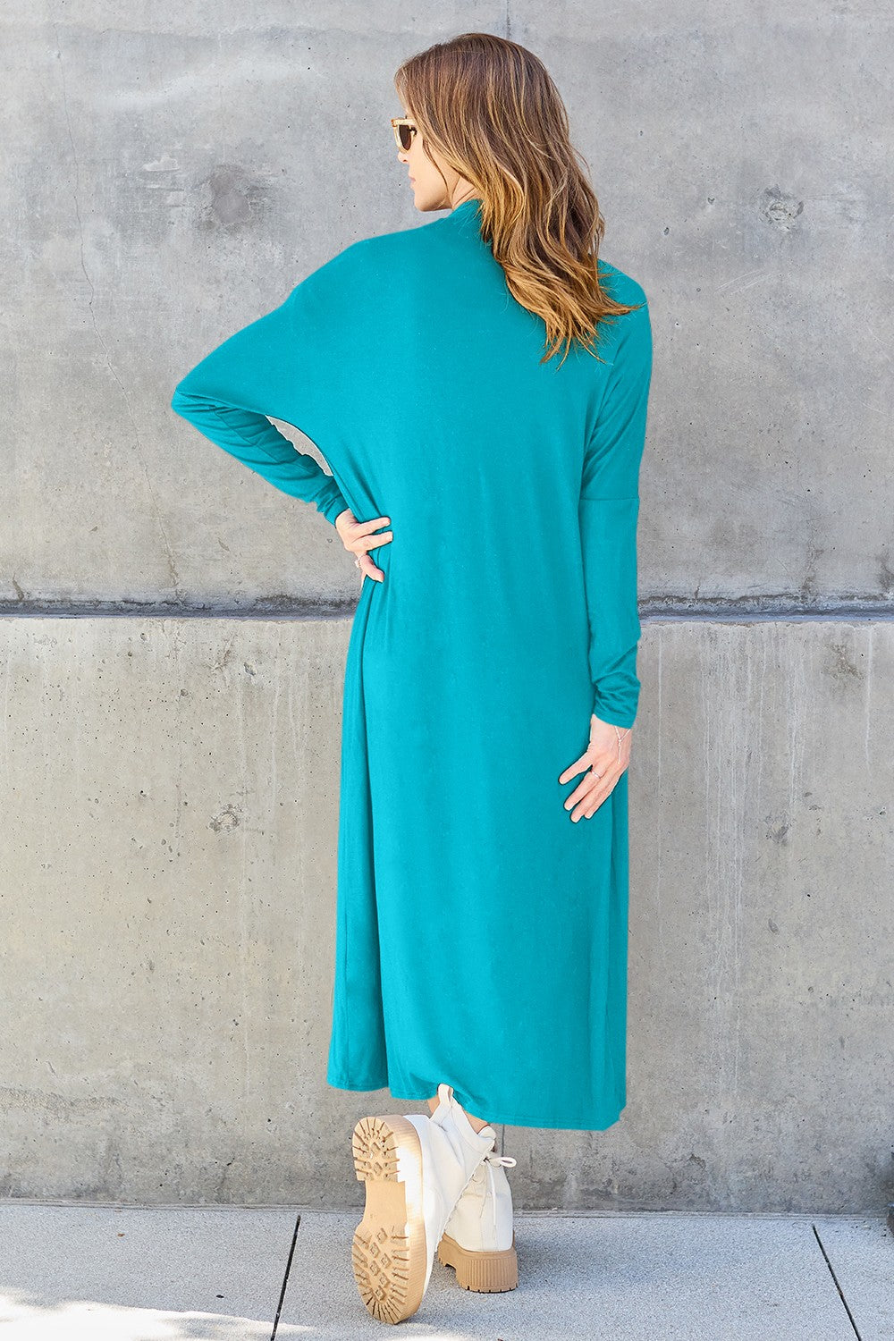 Outerwear_Basic Bae Full Size Open Front Long Sleeve Cover Up