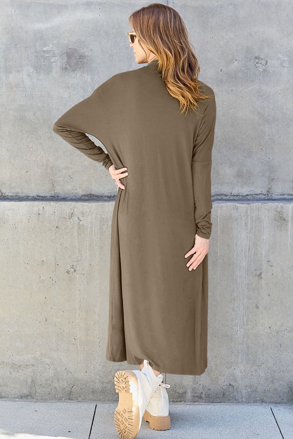 Outerwear_Basic Bae Full Size Open Front Long Sleeve Cover Up
