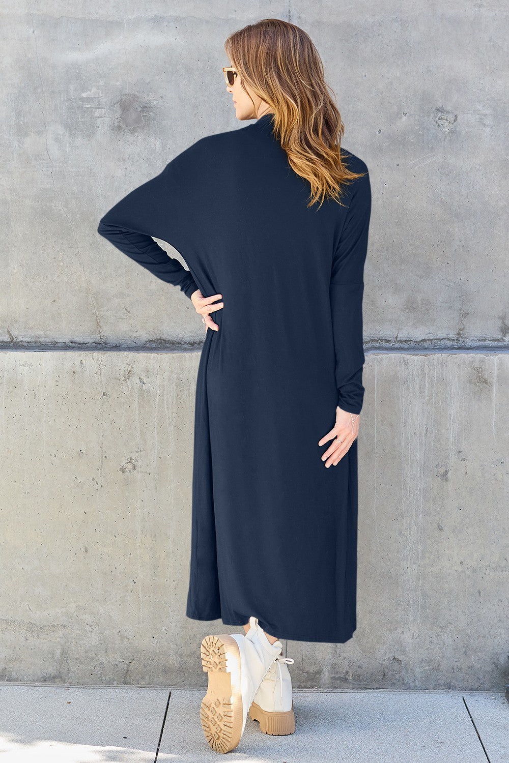 Outerwear_Basic Bae Full Size Open Front Long Sleeve Cover Up