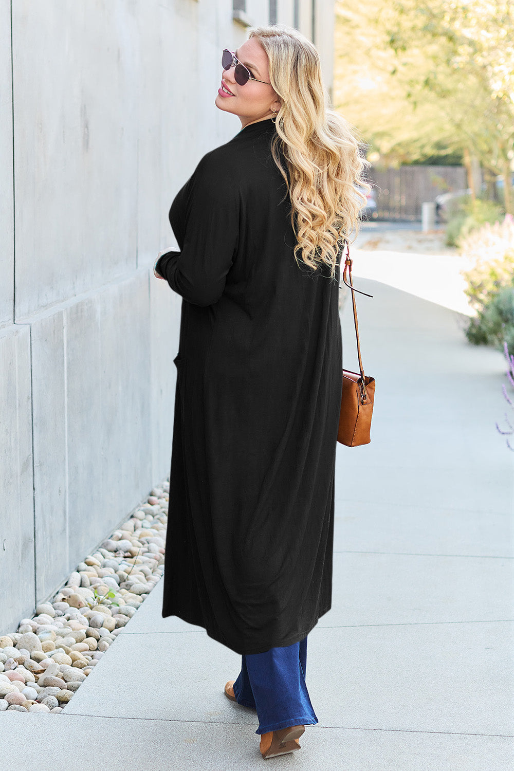 Outerwear_Basic Bae Full Size Open Front Long Sleeve Cover Up