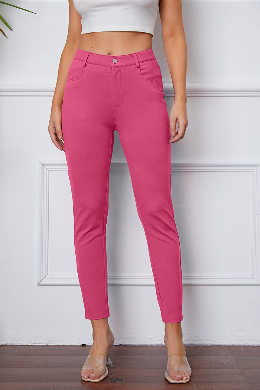 BOTTOM StretchyStitch Pants by Basic Bae