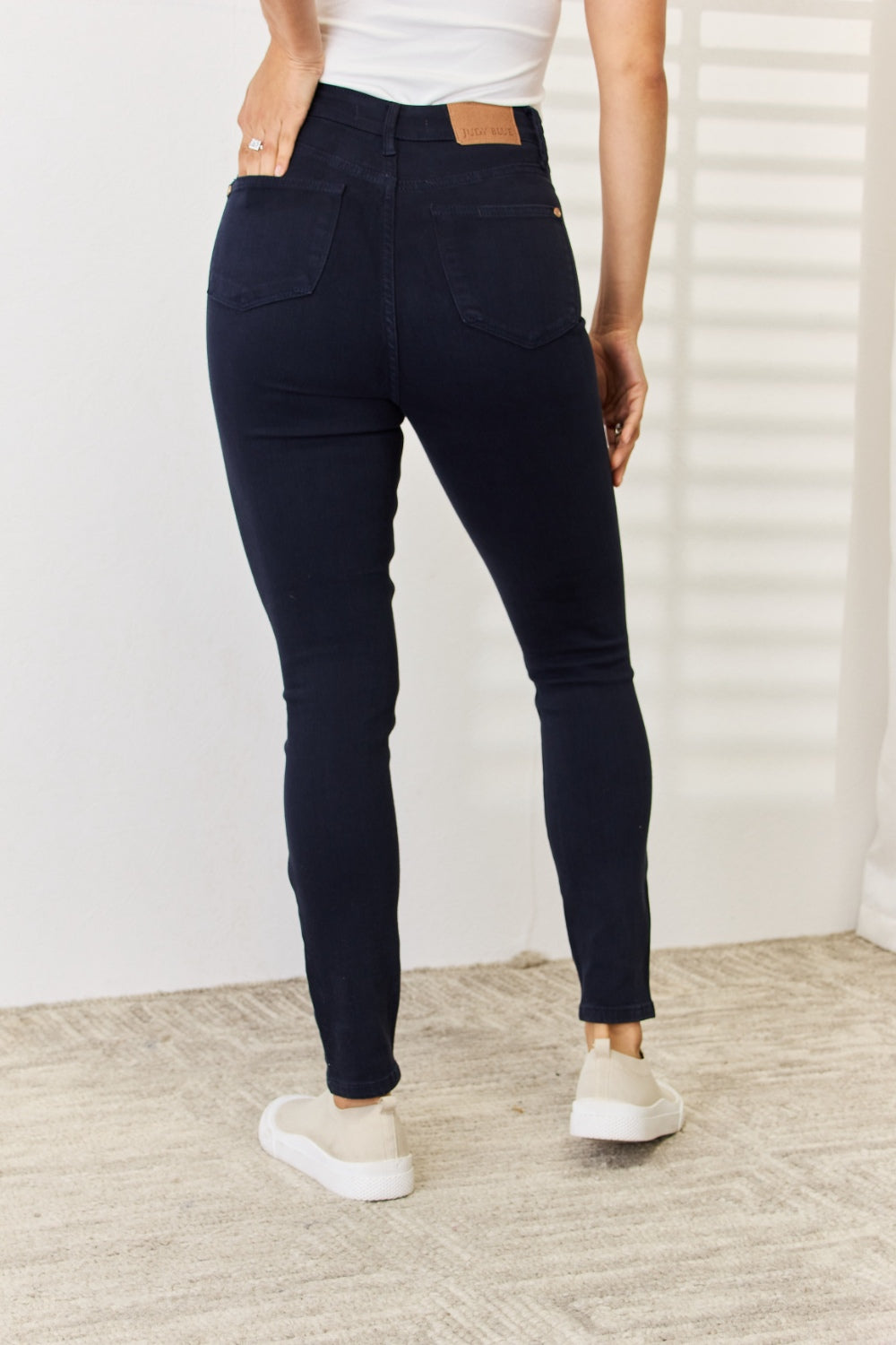 BOTTOM Judy Blue Full Size Garment Dyed Tummy Control Skinny Jeans