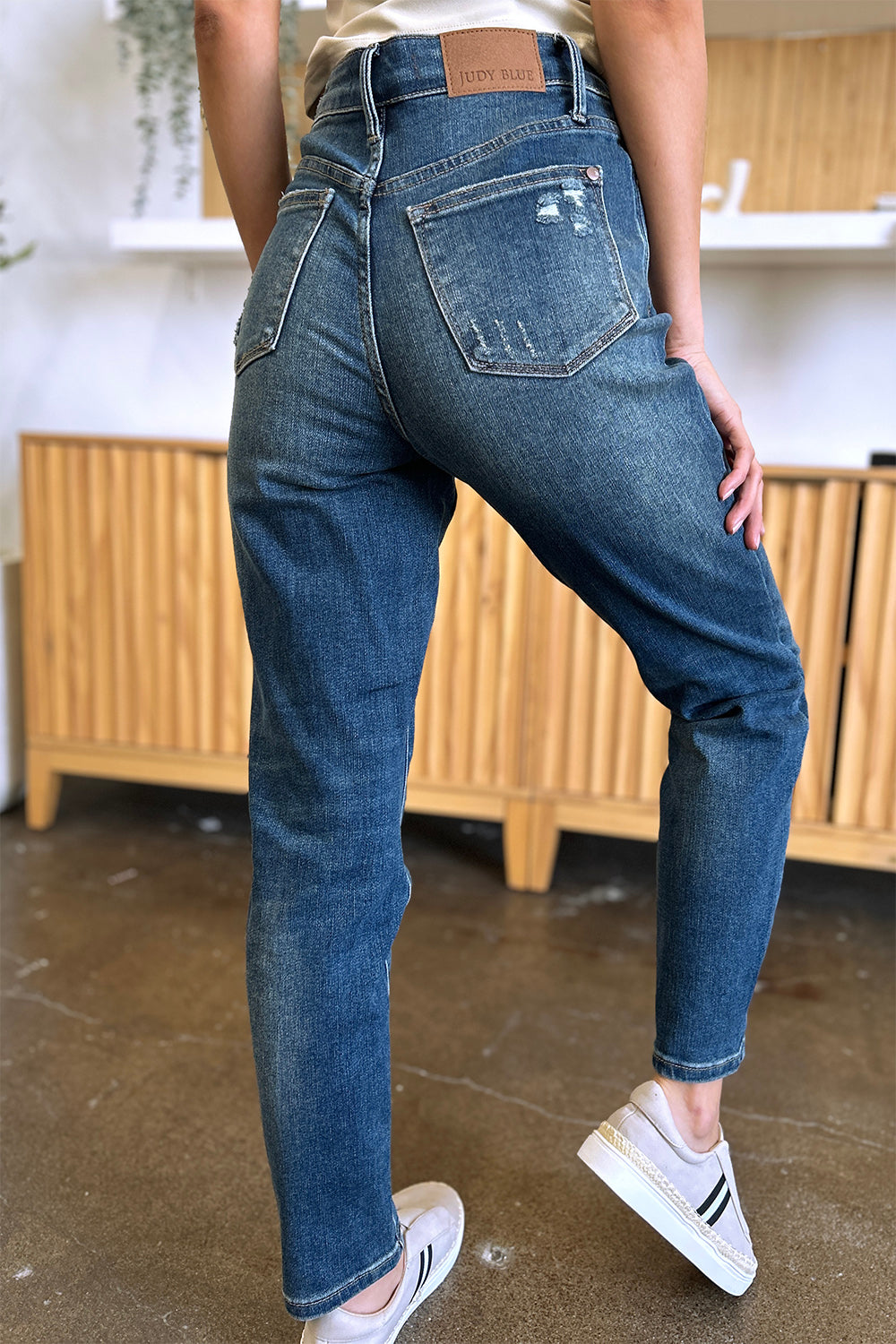 BOTTOM Judy Blue Full Size Tummy Control High Waist Slim Jeans