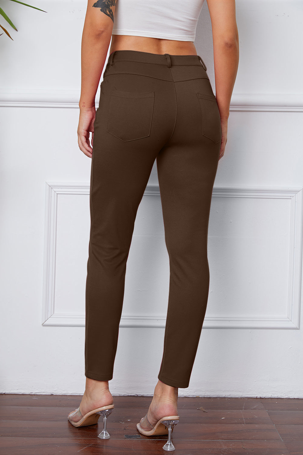 BOTTOM StretchyStitch Pants by Basic Bae