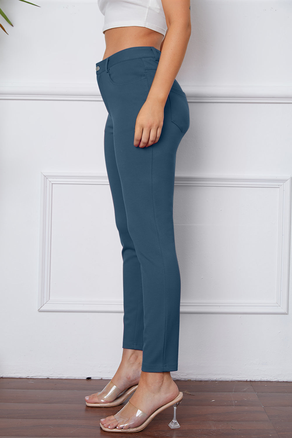 BOTTOM StretchyStitch Pants by Basic Bae